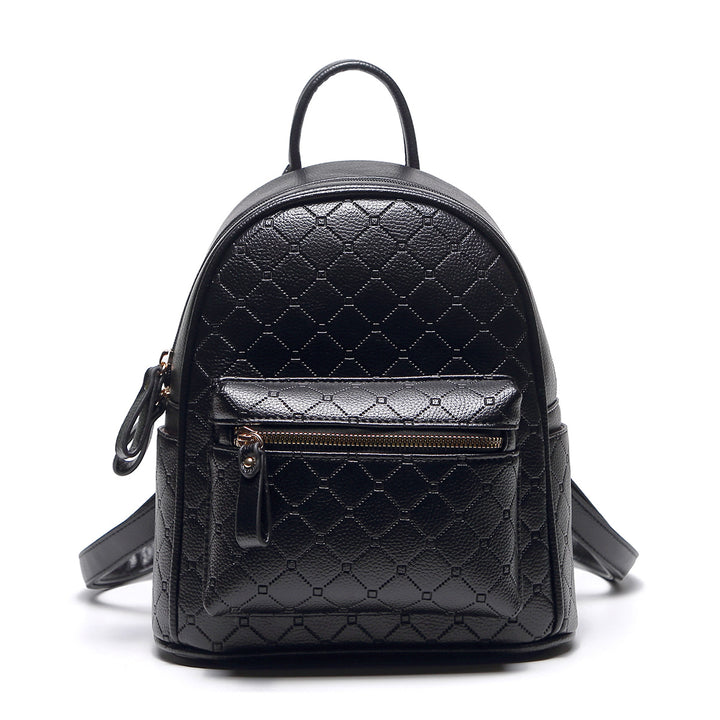 Stylish Textured Mini Backpack Bowlift