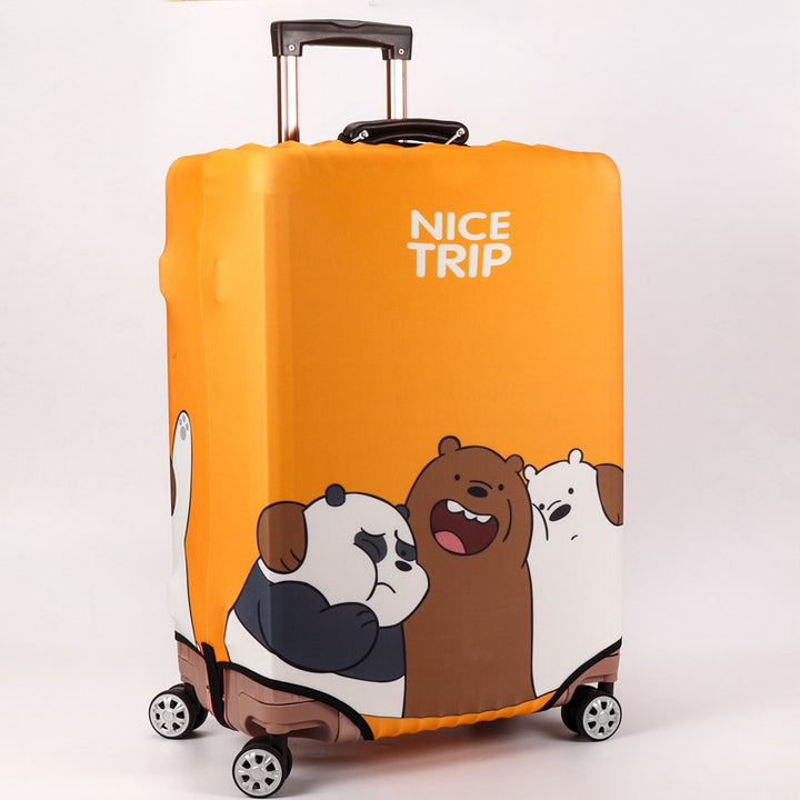 Patterned Hard Shell Luggage Bowlift