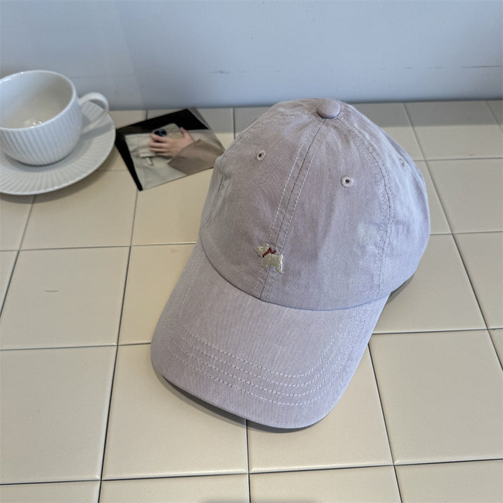 Women's Casual Washed Cotton Baseball Cap Bowlift