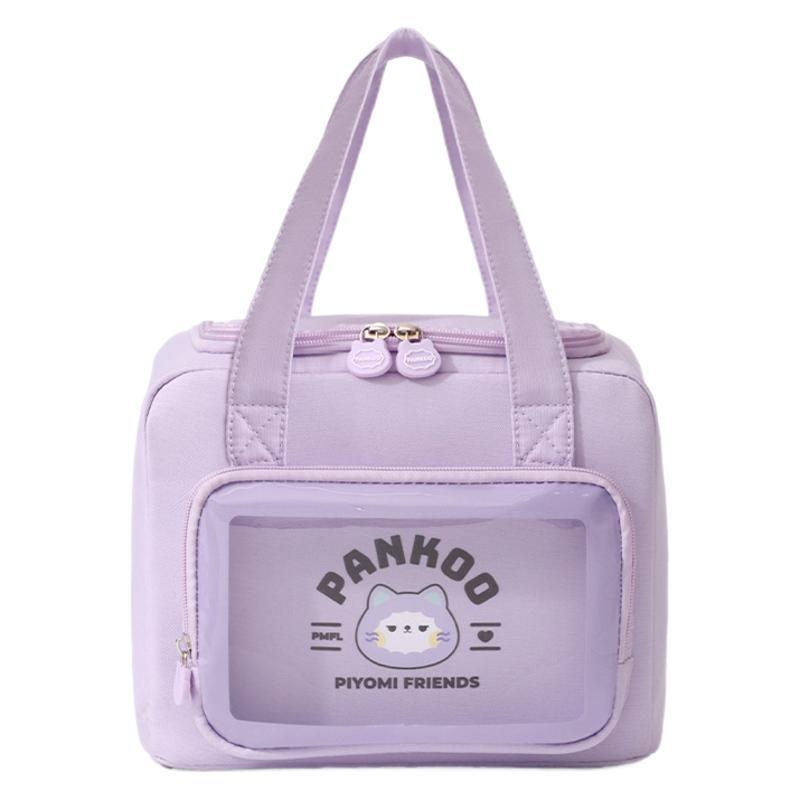 Versatile Insulated Cosmetic and Food Storage Bag Bowlift