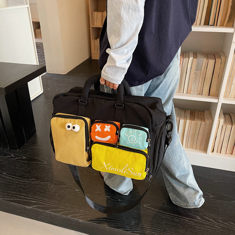 Stylish Multi-Pocket Tote Bag Bowlift