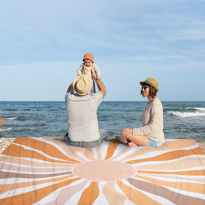 Sunburst Beach Blanket Bowlift
