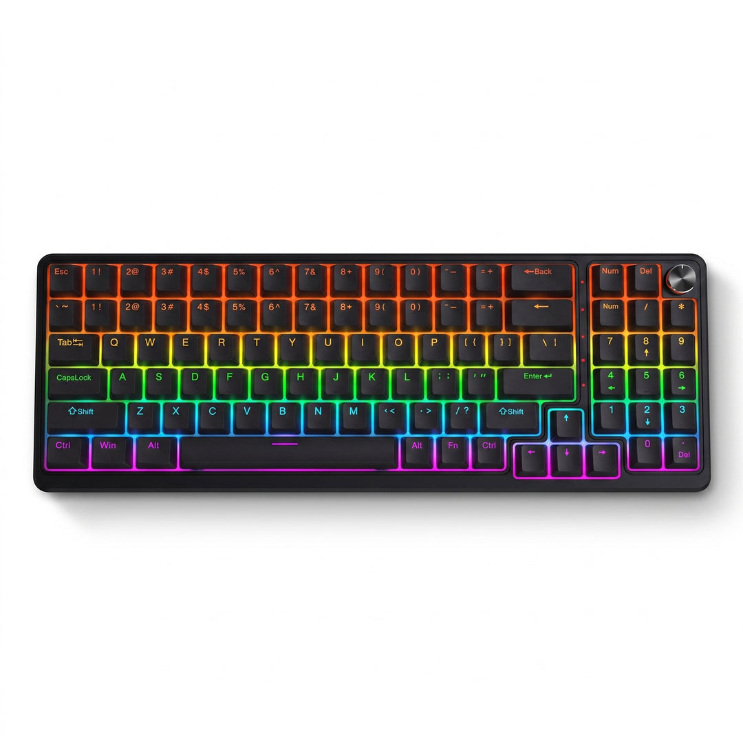 Compact RGB Mechanical Gaming Keyboard Bowlift