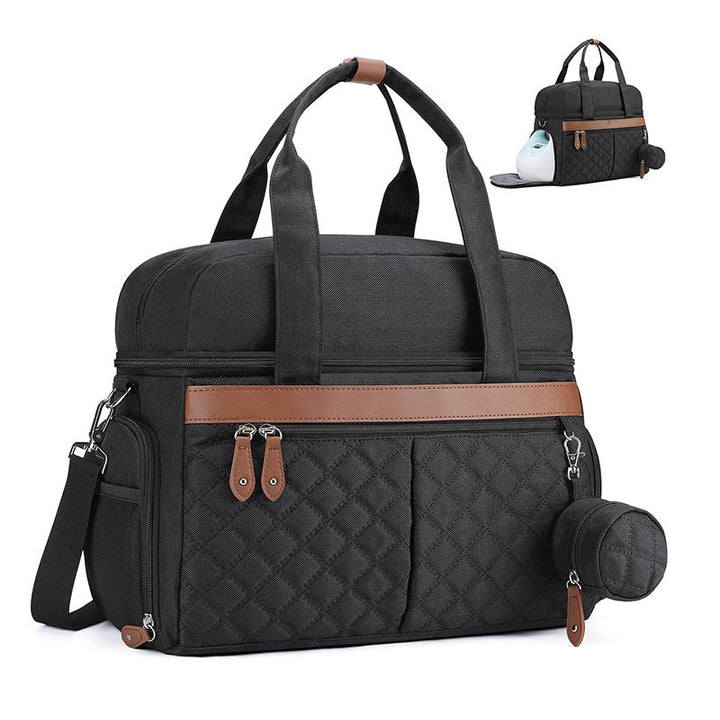 Versatile Quilted Travel Utility Bag Bowlift
