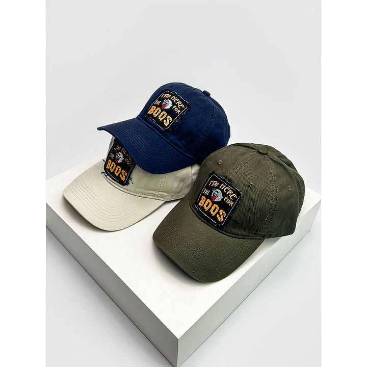 Men's Embroidered Casual Cap Bowlift