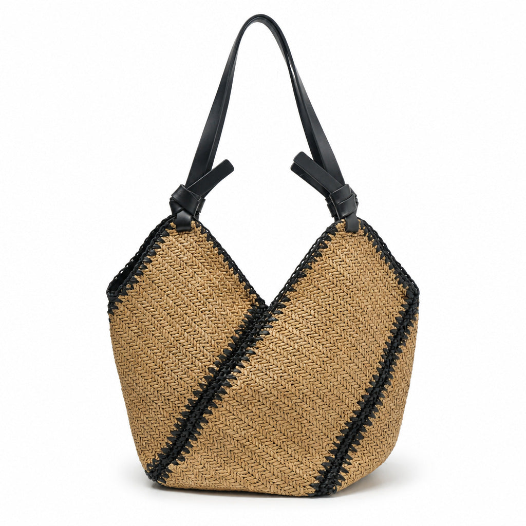 Designer bag with modern leather accents Bowlift