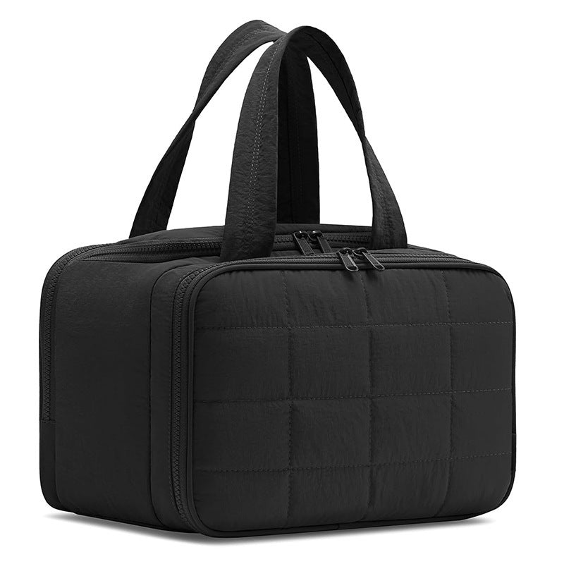 Quilted Multi-Compartment Lunch Tote Bowlift