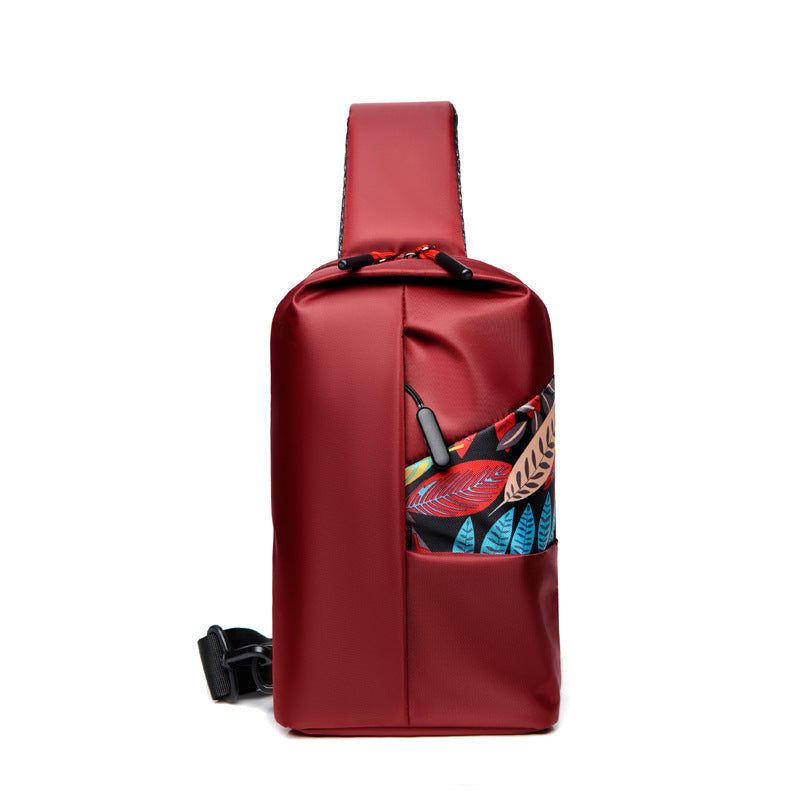 Sling backpack with waterproof material and unique design Bowlift