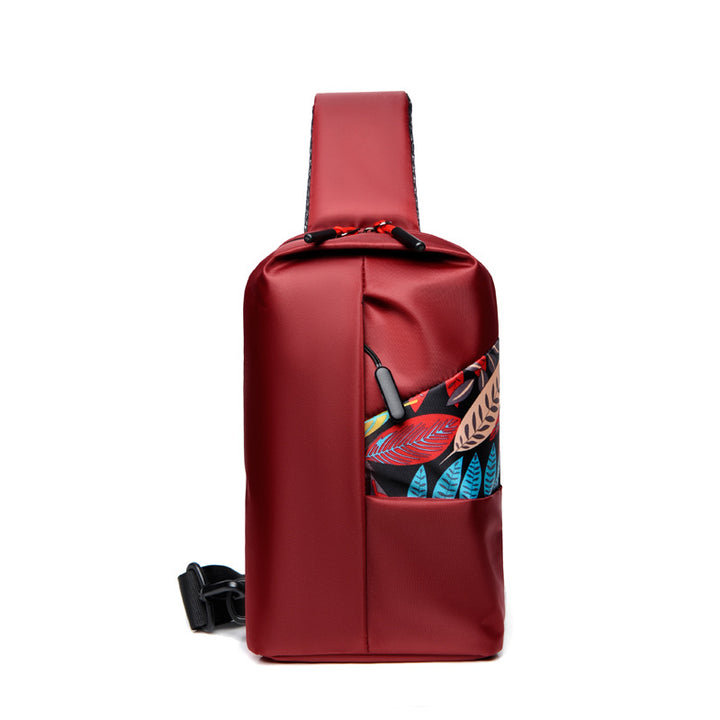 Sling backpack with waterproof material and unique design Bowlift