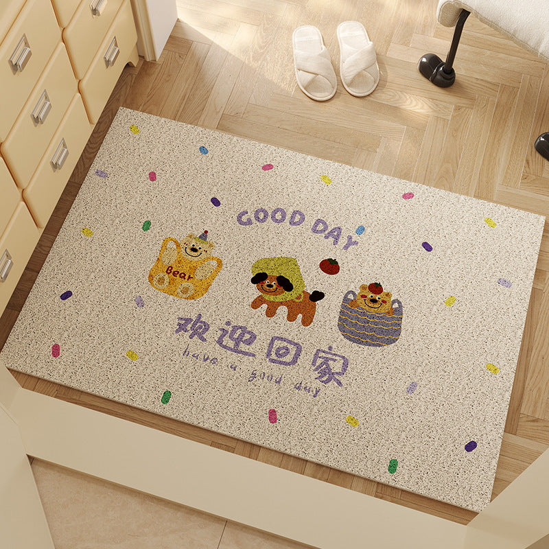Decorative Cat-Themed Doormat