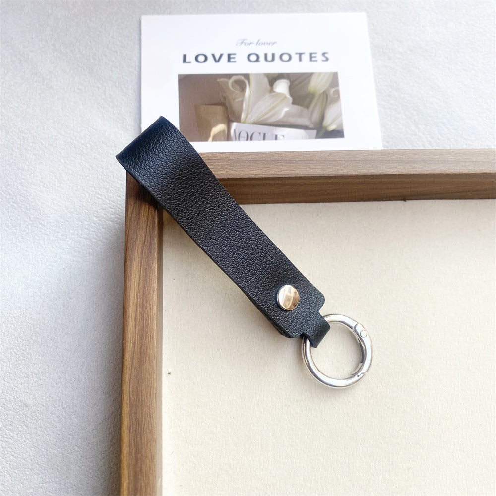 Durable Leather Keyring Bowlift