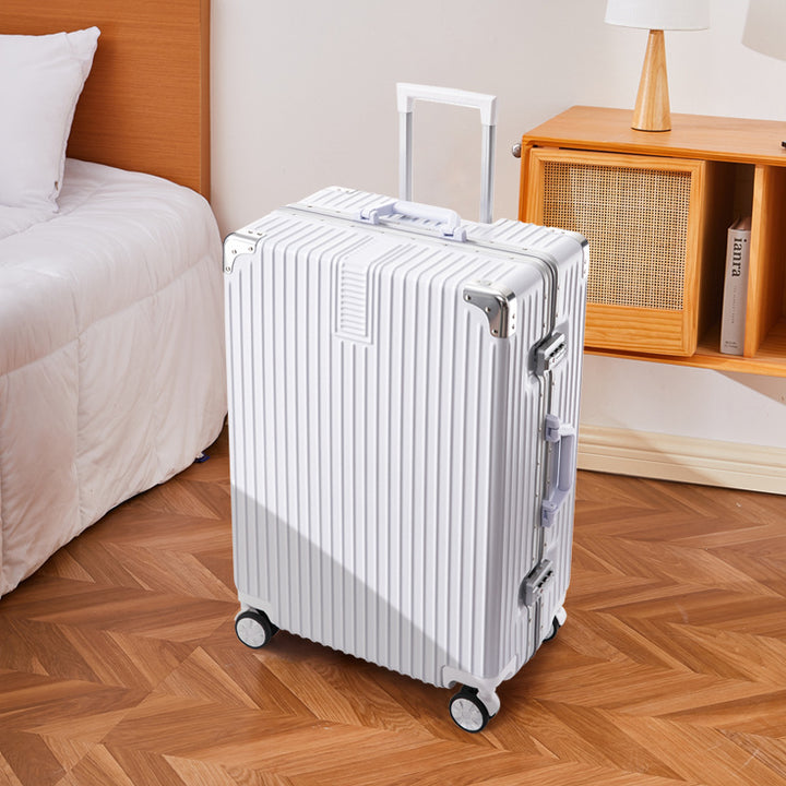 Premium Dual-Compartment Travel Luggage Bowlift
