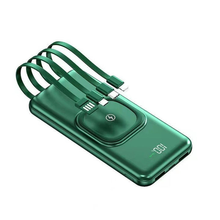 Portable power bank with state-of-the-art digital charge level display Bowlift