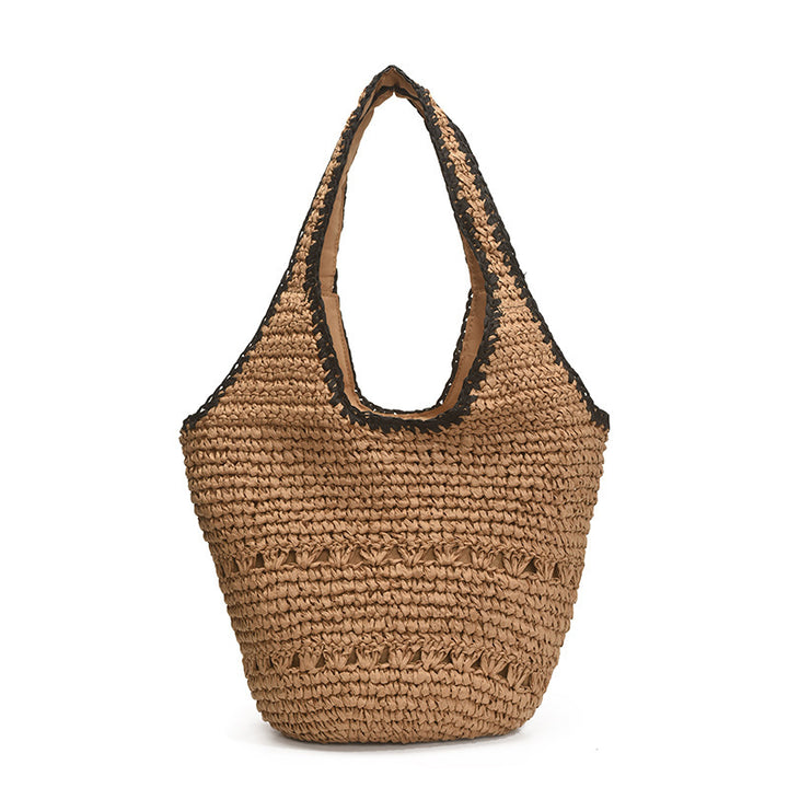 Handcrafted Everyday Bag with Authentic Weaving Pattern Bowlift