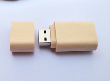 Eco-Friendly Bamboo USB Drive Bowlift