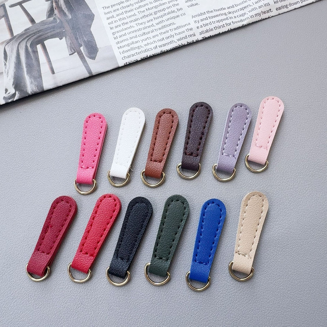Stylish Leather Keychain Tab Bowlift