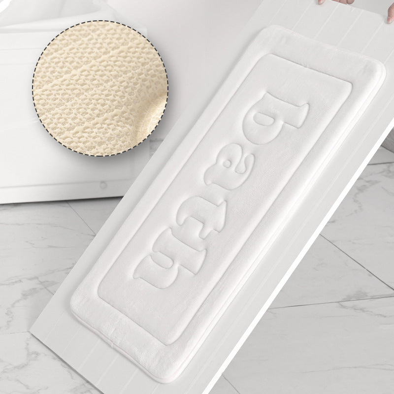Soft Textured Bath Mat Bowlift