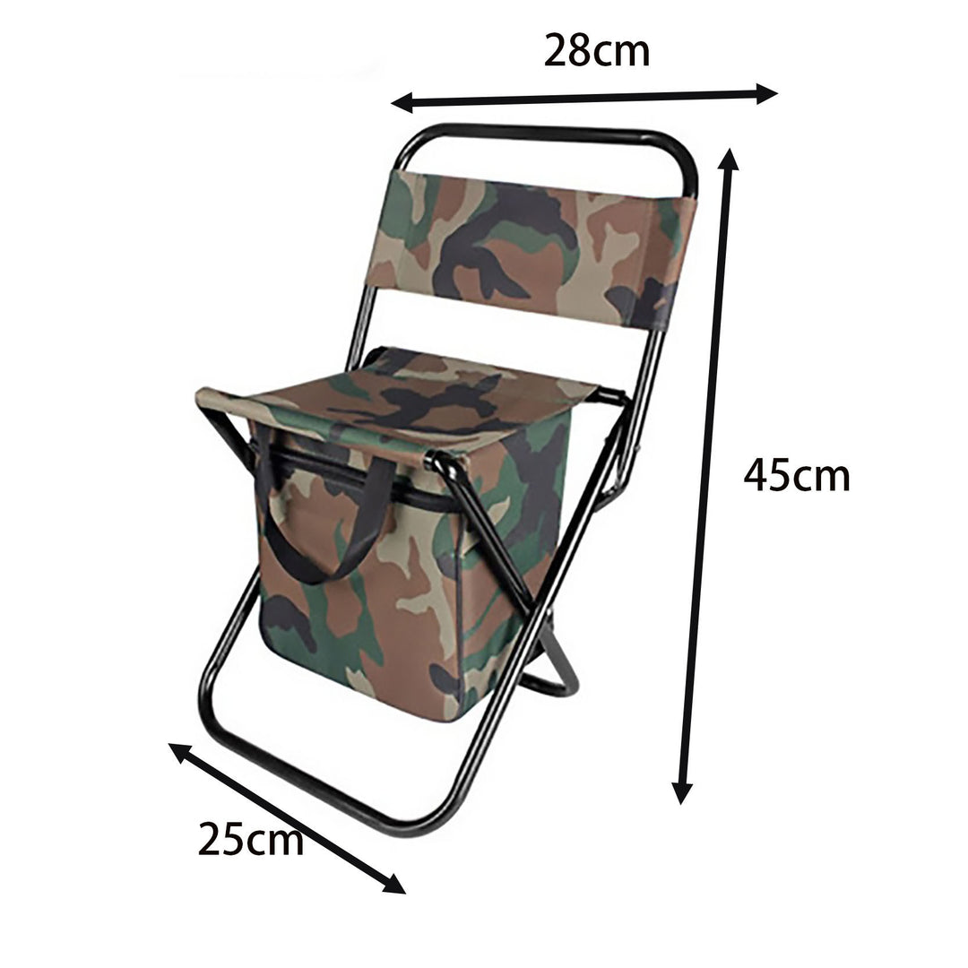 Portable Folding Cooler Chair Bowlift