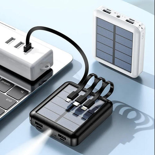 Solar-powered Powerbank Bowlift