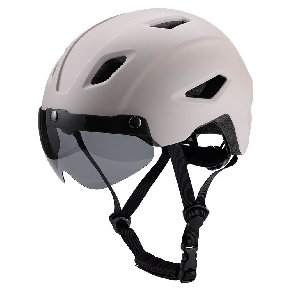 Urban Cycling Helmet with Visor Bowlift
