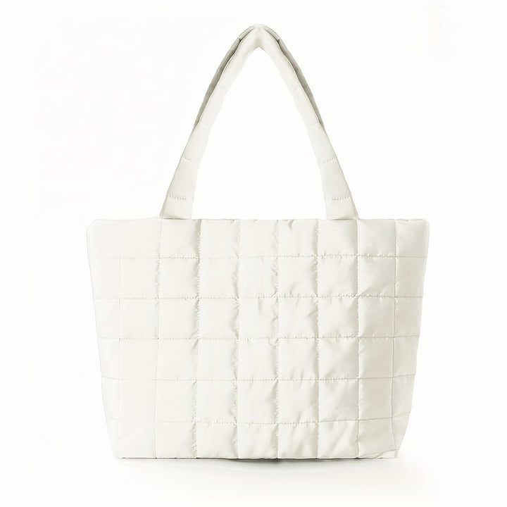 Square-shaped tote bag with padded design Bowlift