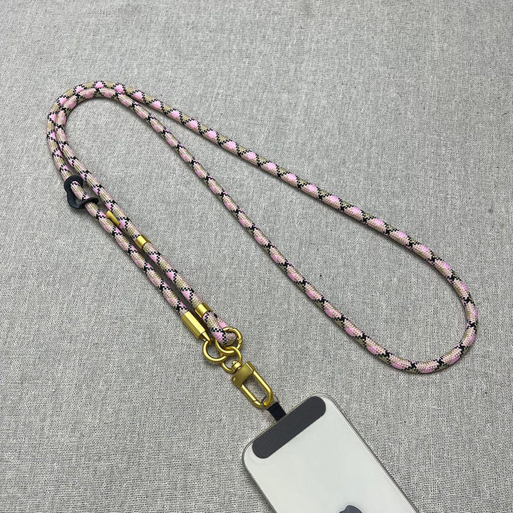 Elegant Braided Phone Lanyard Bowlift