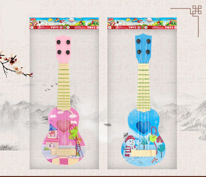 Decorative Ukulele Toy Bowlift