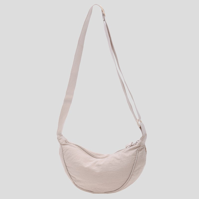 Shoulder bag with practical compartment system and adjustable shoulder strap Bowlift