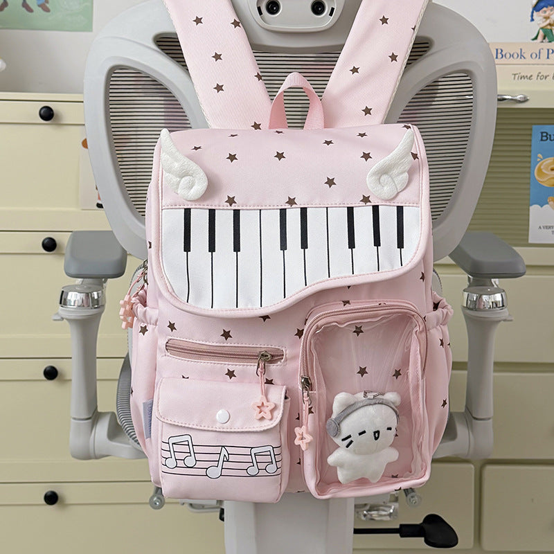 Musical-Themed School Backpack Bowlift