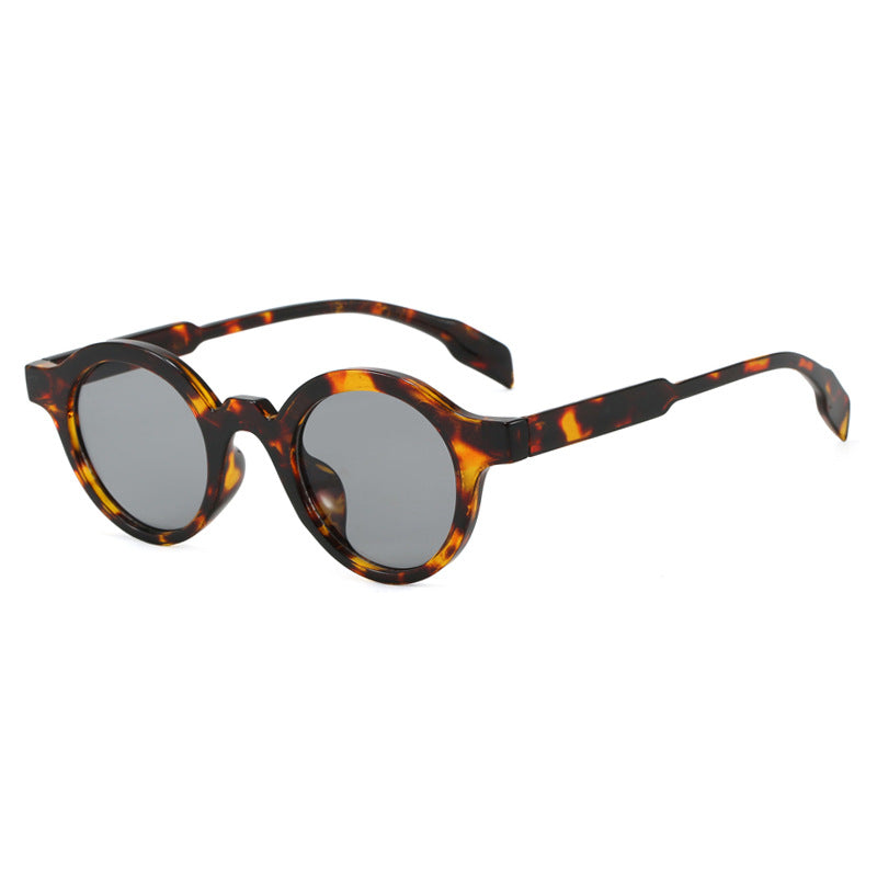 Women's fashionable round sunglasses with high-quality, flexible frame Bowlift