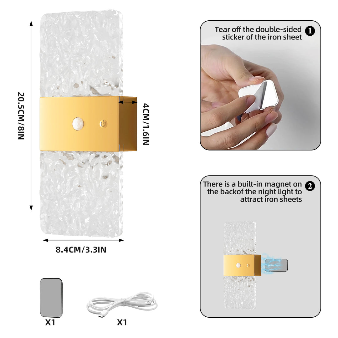 Versatile Wireless Magnetic Night Light