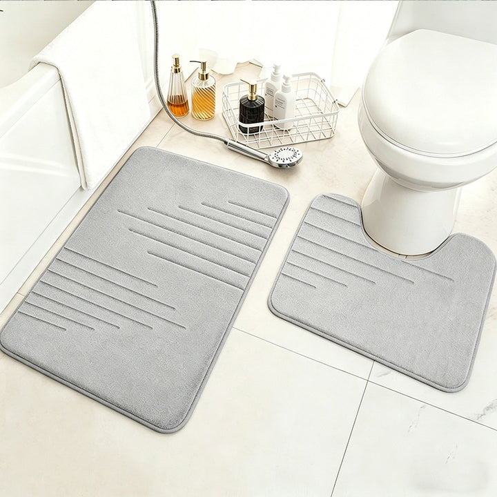Bathroom Mat Set Bowlift