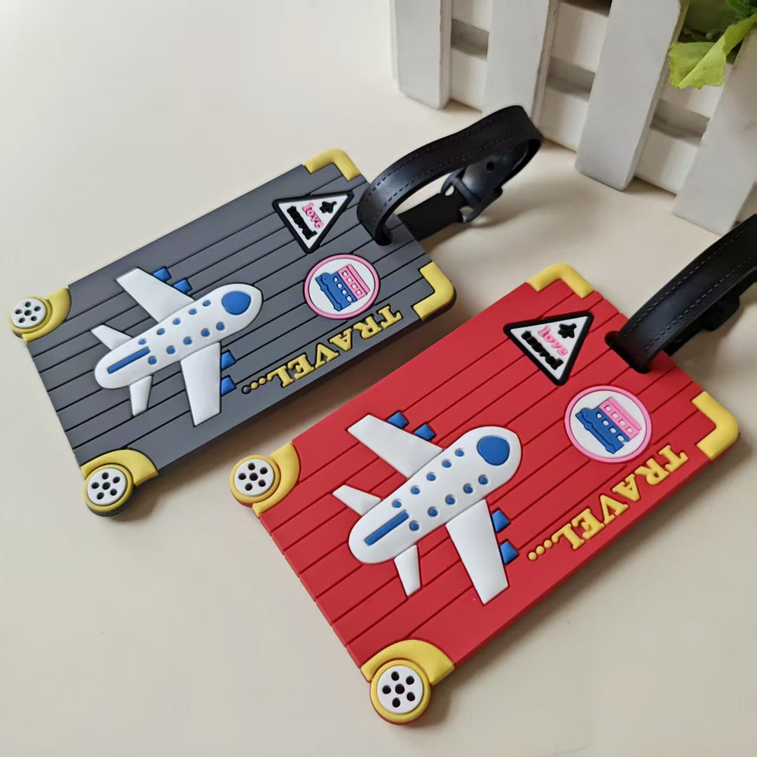 Unisex luggage tag in creative travel design Bowlift