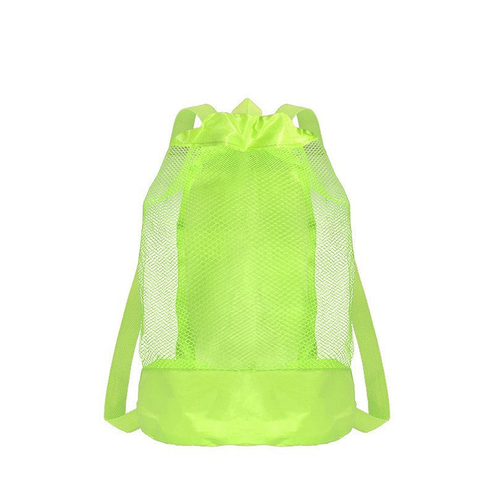 Versatile Beach Bag In Airy Mesh Design Bowlift