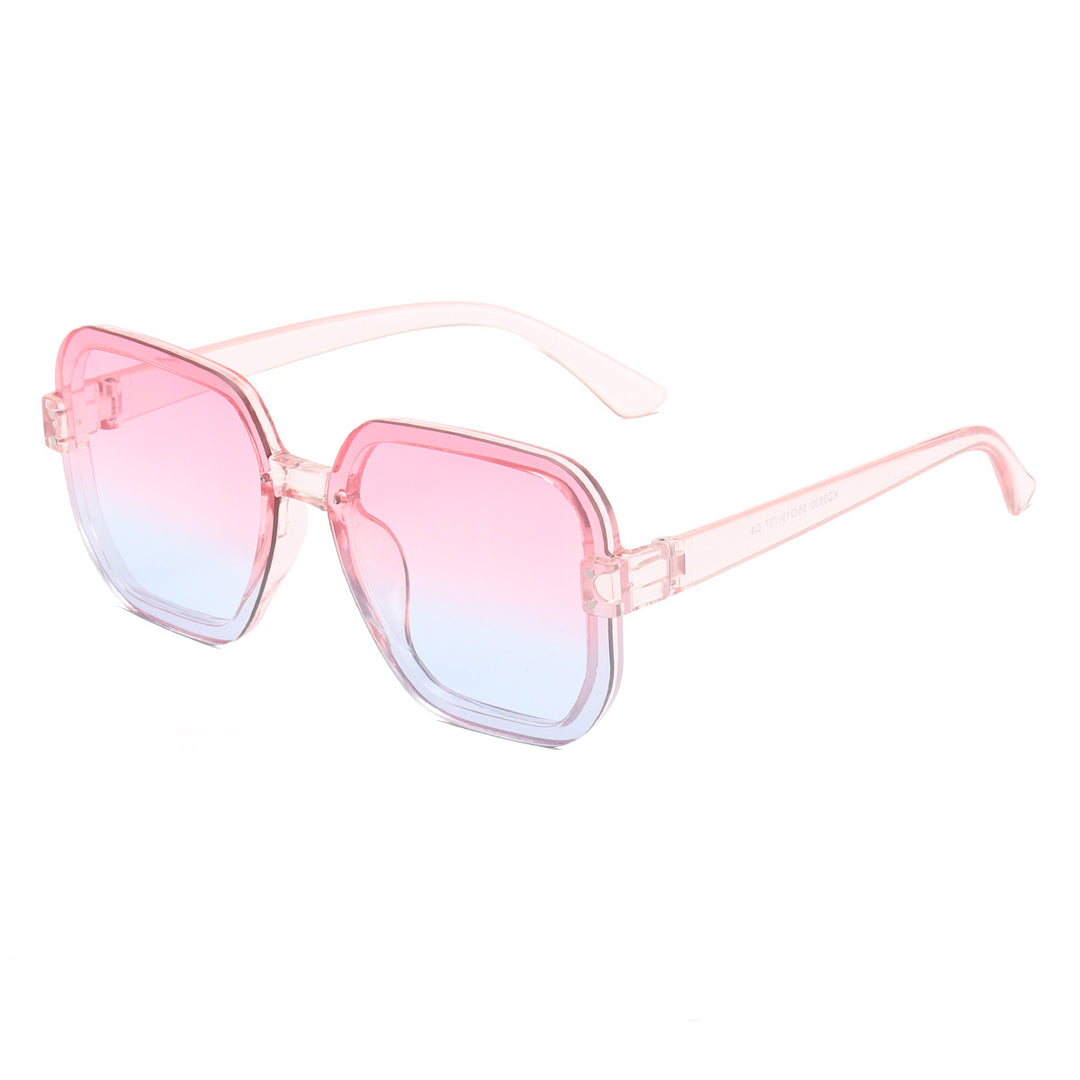 Ladies fashionable square sunglasses with gradient lenses Bowlift