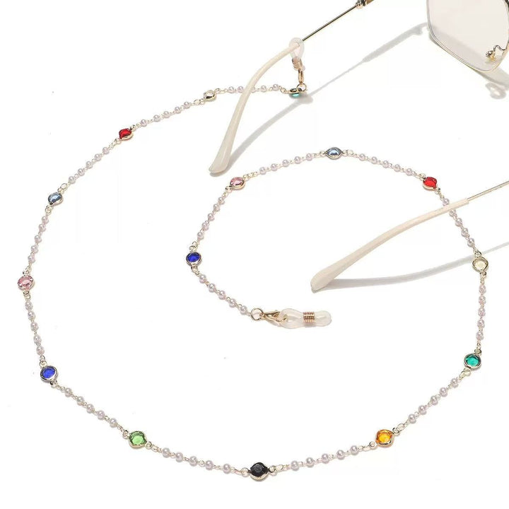 Colorful Beaded Eyewear Chain Bowlift