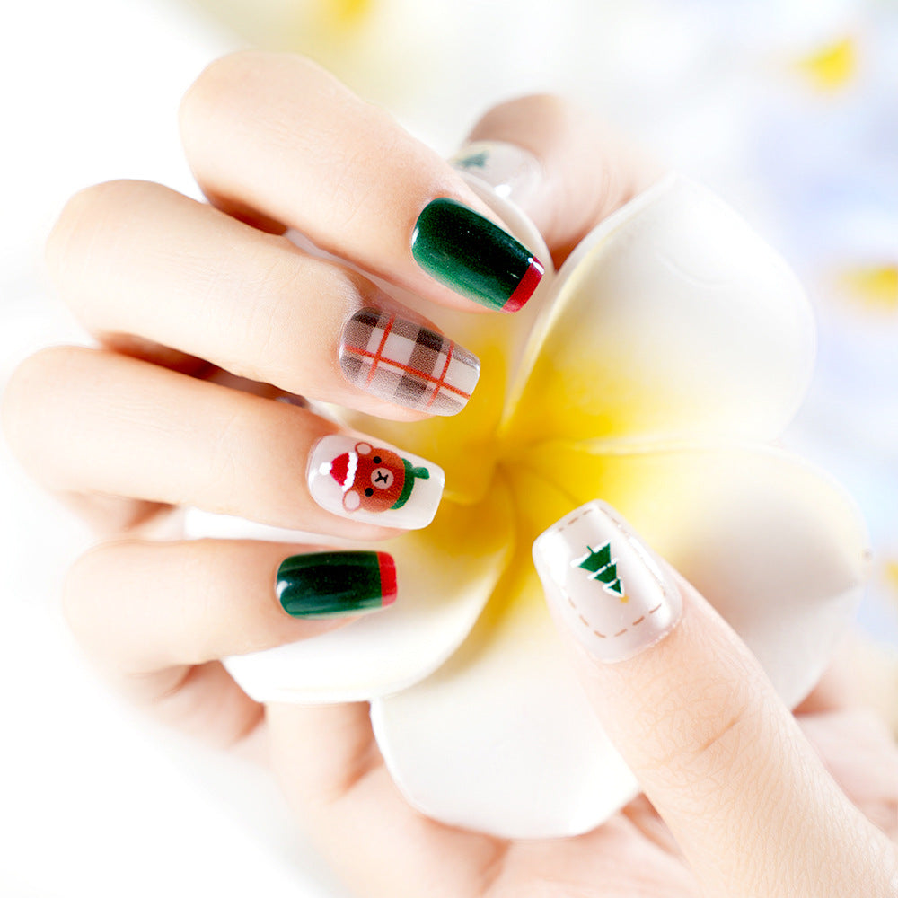 Festive Themed Press-On Nail Set Bowlift