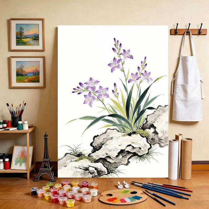 Floral-Inspired Canvas Art Print Bowlift