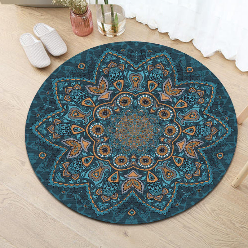Mandala-Inspired Decorative Area Rug Bowlift