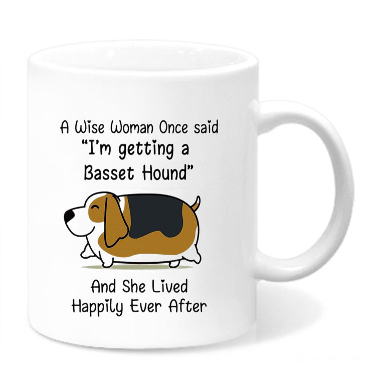 Birthday Novelty Ceramic Coffee Mug With Glossy Porcelain Finish Large C-Handle Dishwasher Safe