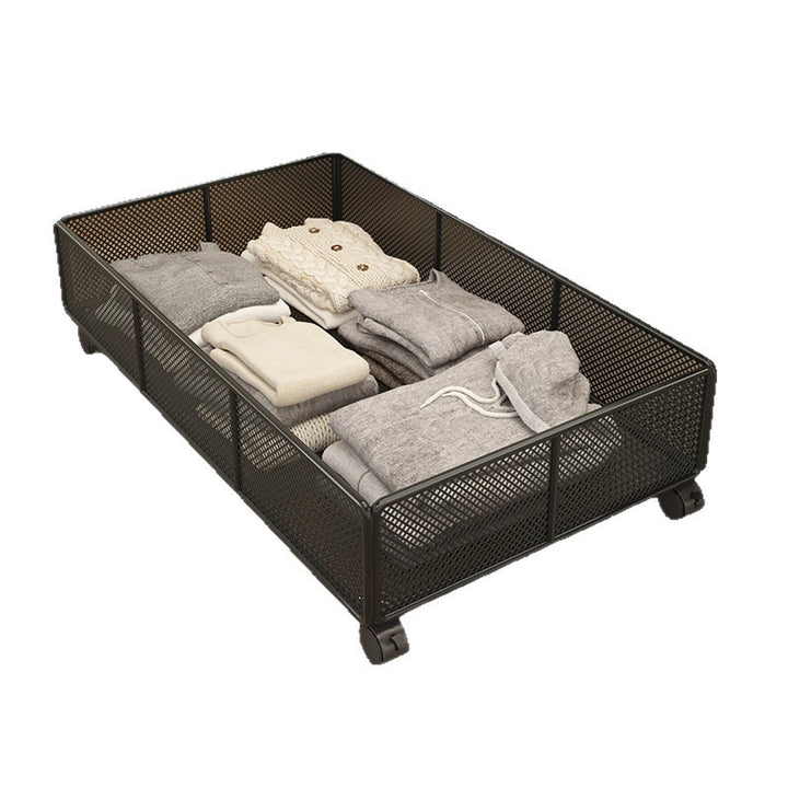 Under-Bed Storage Container with Wheels Bowlift