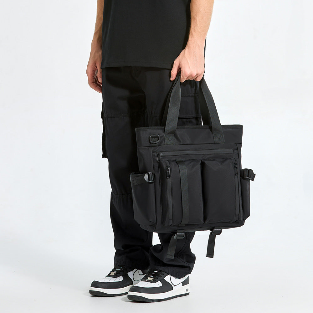 Multi-Pocket Messenger Bag Bowlift