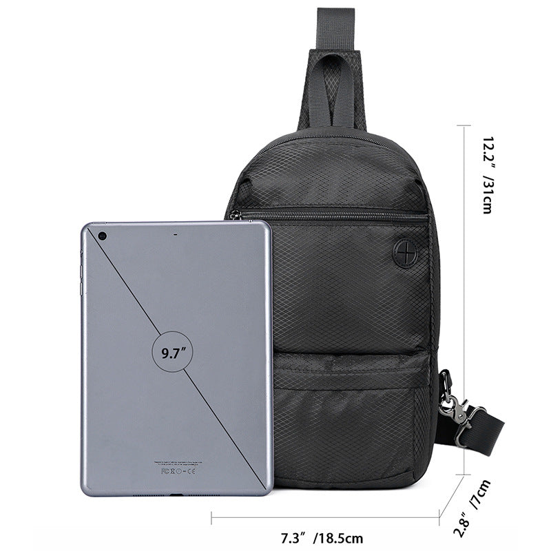 Lightweight Multi-Compartment Sling Bag Bowlift