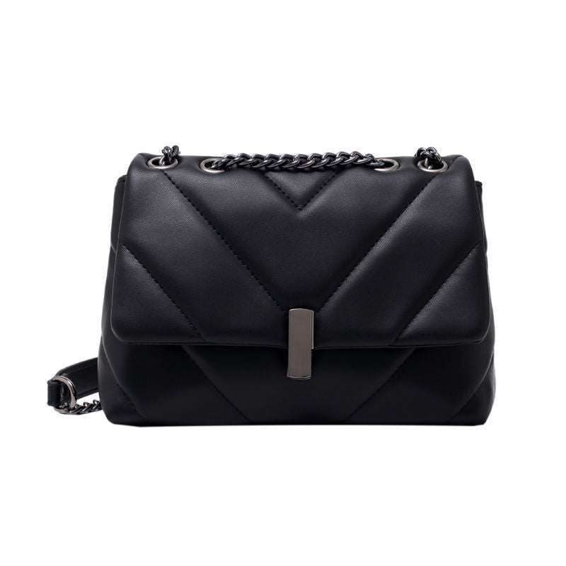 Elegant Quilted Shoulder Handbag Bowlift