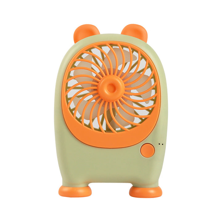 Women's portable handheld fan in playful rabbit design Bowlift