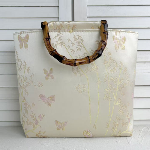 High-quality cotton tote bag with bamboo handles Bowlift