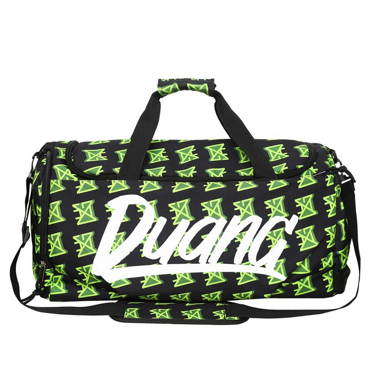 Urban Graphic Print Duffel Bag