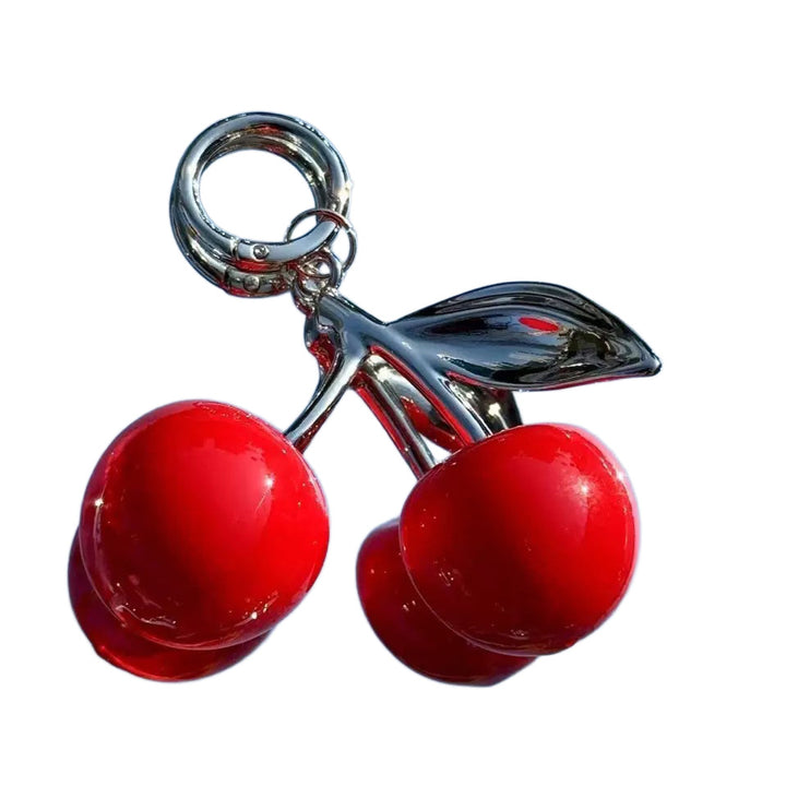 Charming Cherry Pendant Keychain Bowlift
