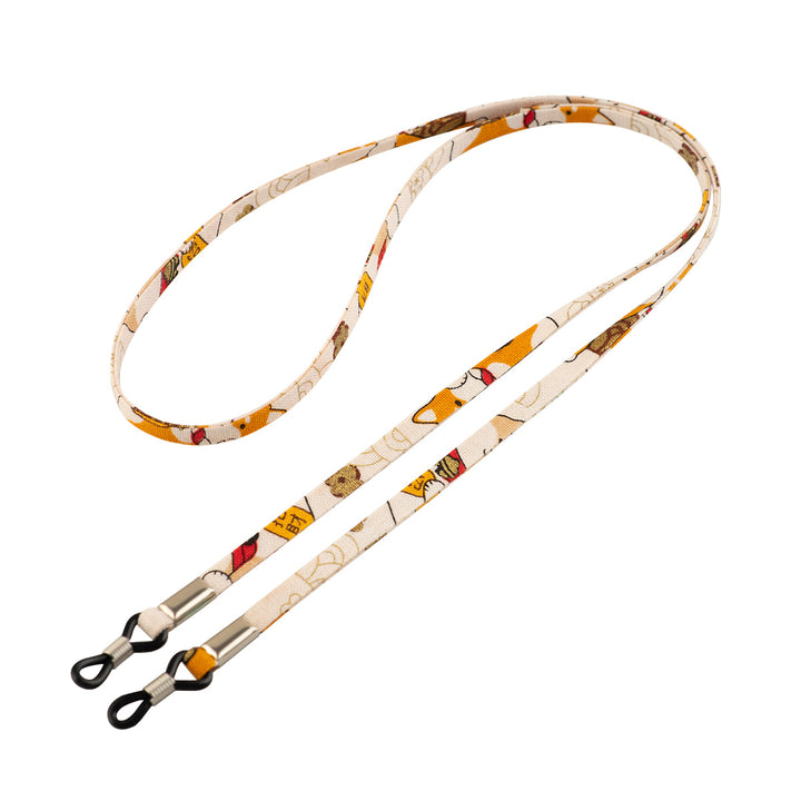 Floral Patterned Eyewear Lanyard Bowlift
