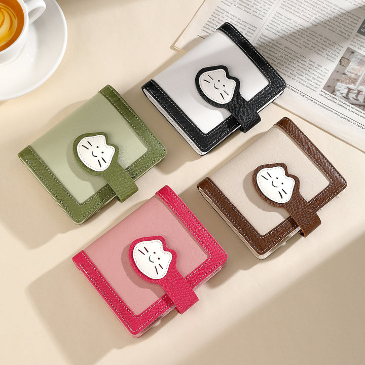 Cute Cat-Themed Cardholder